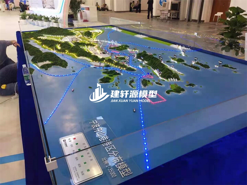 丰满地形地貌模型
