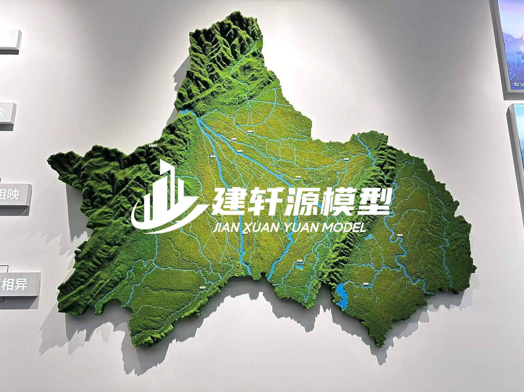丰满地形沙盘壁挂厂家