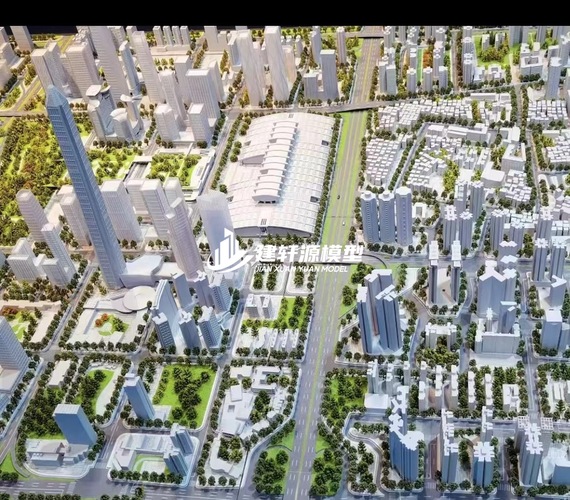丰满城市规划模型